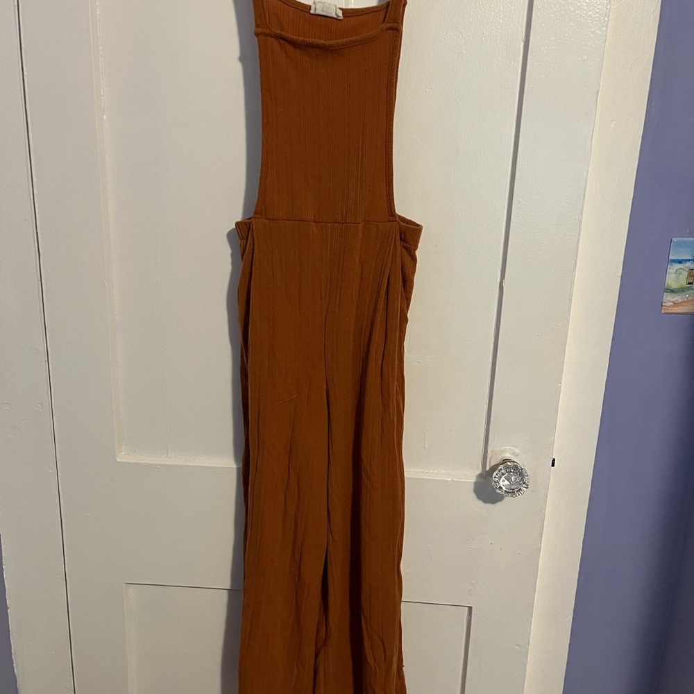 Siena sky orange jumpsuit xs
